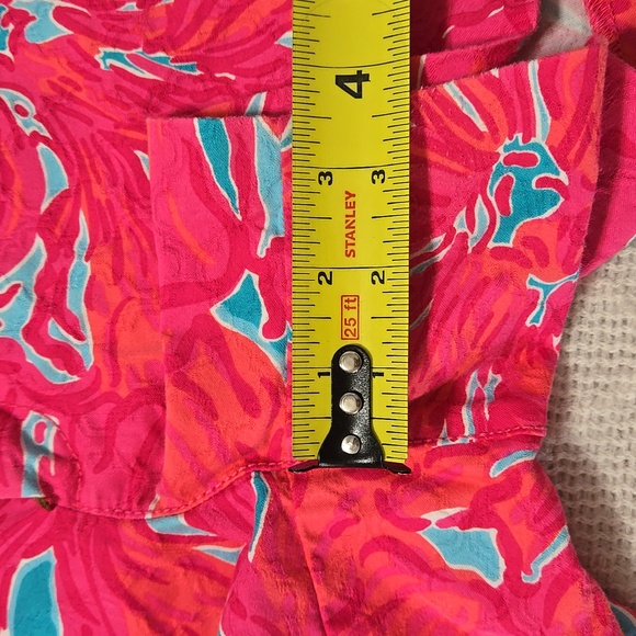 Lilly Pulitzer shorts size 8 pink blue EUC - Picture 8 of 10